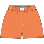 Parke Cotton Boxer Shorts Creamsicle (2)