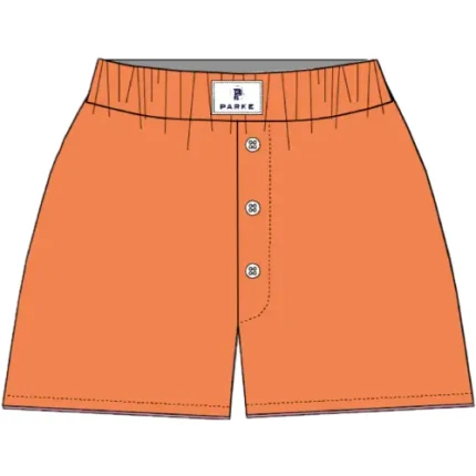 Parke Cotton Boxer Shorts Creamsicle (2)