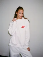 Parke Cupid Mockneck White 1