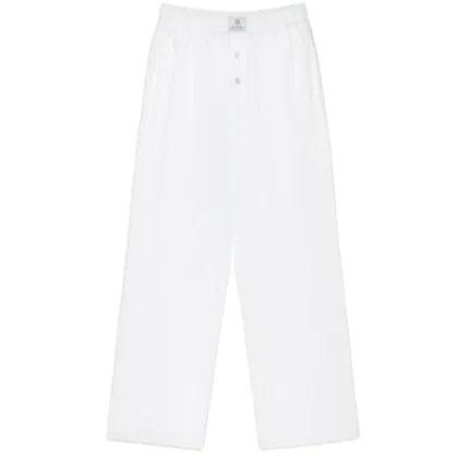 Parke Eyelet Boxer Pants White Eyelet 1