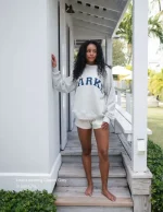 Parke Heritage Varsity Mockneck Classic Grey Denim 2