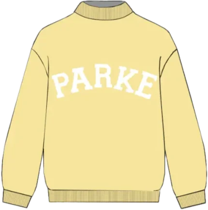 Parke Heritage Varsity Mockneck Conch Peel White 3