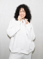 Parke Quarter Zip Mockneck Heather Grey 1