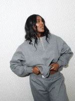 Parke Quarter Zip Mockneck Stormy 1