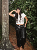 Parke Sequin Boxer Pants Black 2