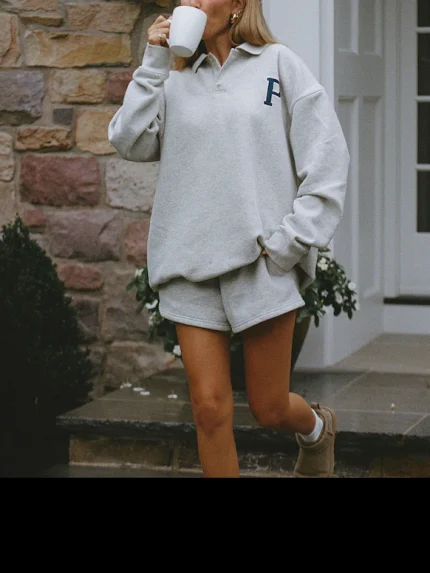 Parke Sweat Rugby Classic Grey 1