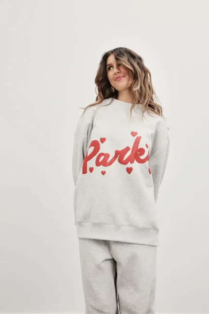 Parke Sweetheart Mockneck Classic Grey 1