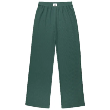 Parke Waffle Boxer Pants Evergreen 1