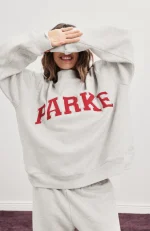 Parke Valentine's Day Varsity Mockneck Classic Grey & Ruby (1)