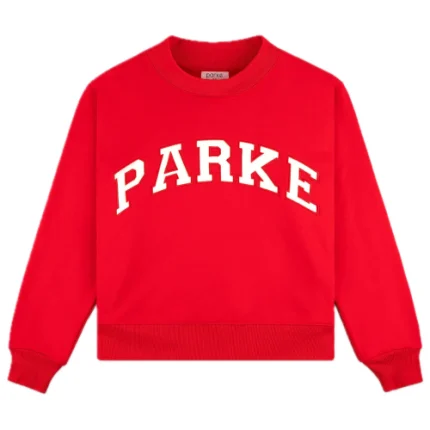 Parke Valentine's Day Varsity Mockneck Ruby & White (2)
